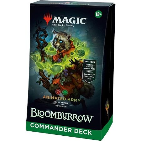 Magic: The Gathering Bloomburrow Commander Deck - Animated Army