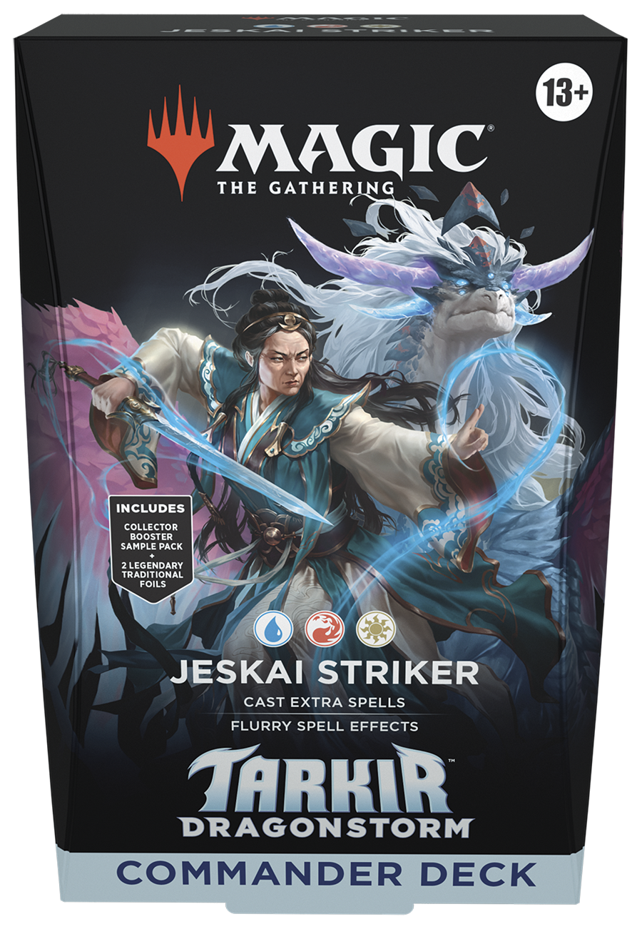 Magic: The Gathering Tarkir Dragonstorm Commander Deck - Jeskai Striker