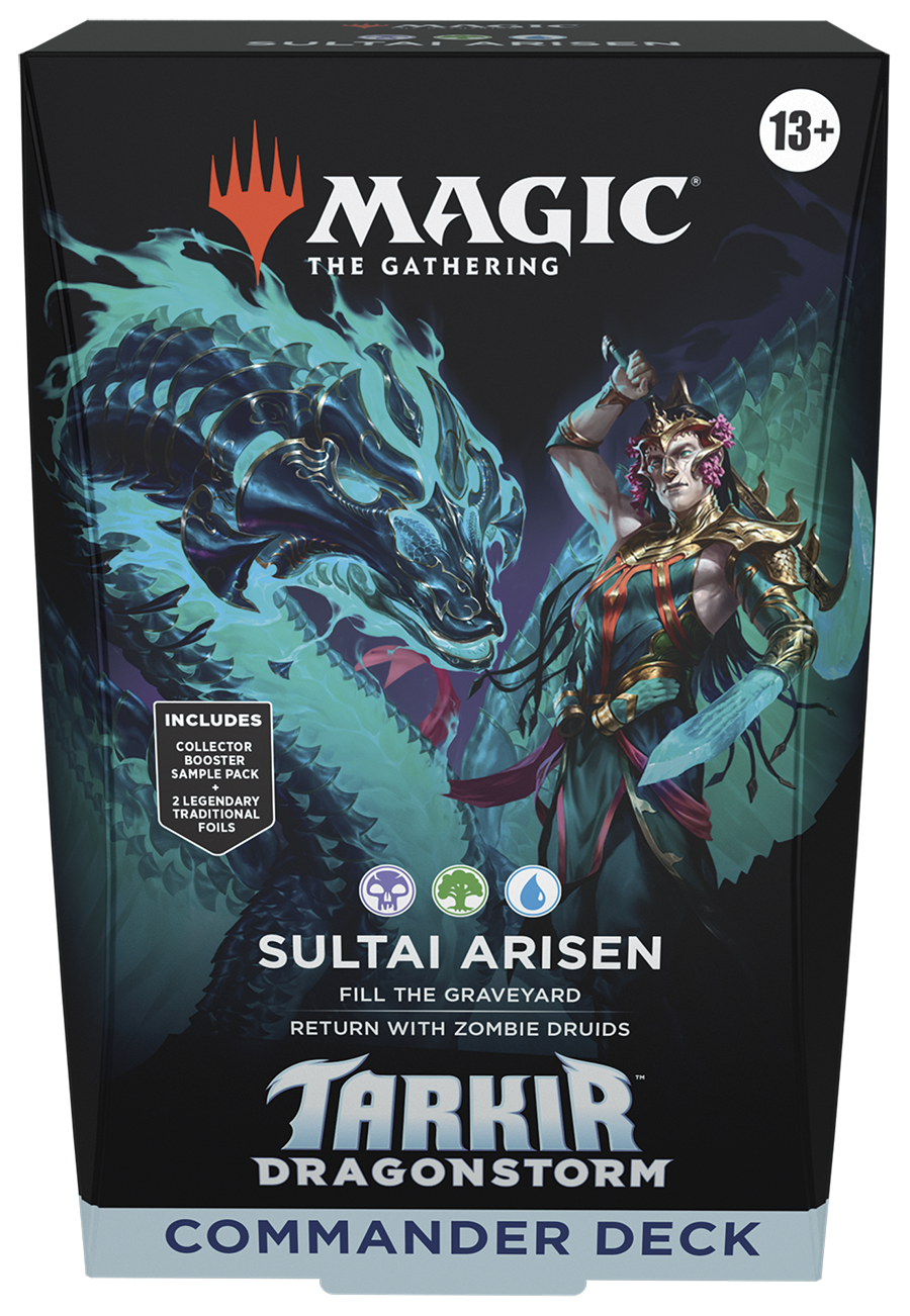 Magic: The Gathering Tarkir Dragonstorm Commander Deck - Sultai Arisen