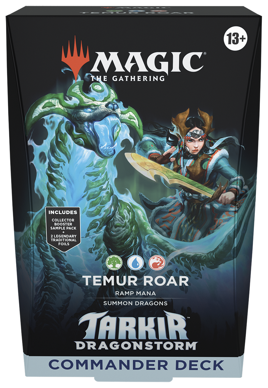 Magic: The Gathering Tarkir Dragonstorm Commander Deck - Temur Roar